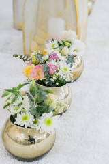 decoração de mesa de casamentos