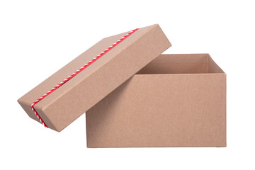 Gift box with white background