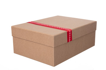 Gift box with white background