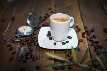 tempo de beber café