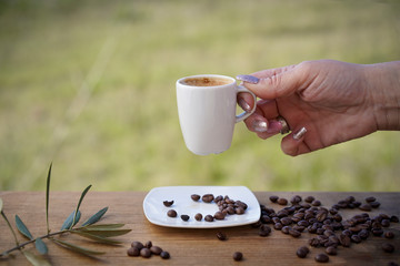 tempo de beber café