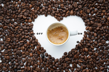 tempo de beber café