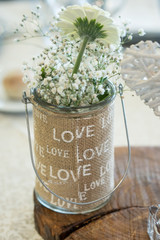 decoração de mesa em casamento