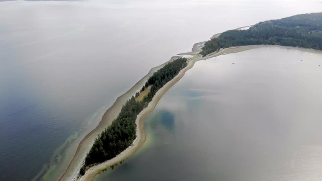 Vancouver Island, Rebecca Spit Marine Provincial Park at Quadra Island by Vancouver Island British Colombia Canada