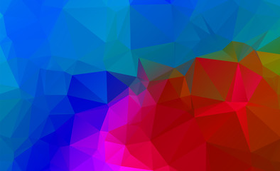 Obraz premium Abstract multicolor full Color rainbow background. Vector polygonal design illustrator