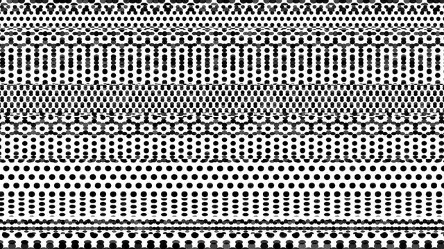 Halftone Dots Vector Pattern Loop