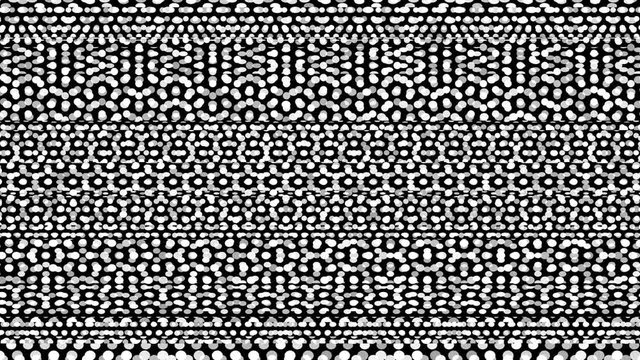 Halftone Dots Vector Pattern Loop