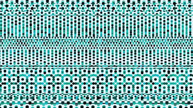 Halftone Dots Vector Pattern Loop