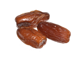 dates isolated on white background