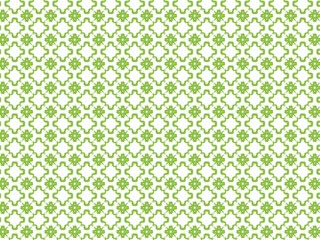 Colorful green background pattern with symmetric texture