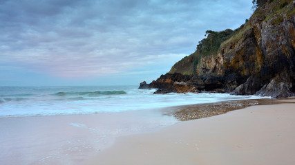 Fototapeta na wymiar playa de Vidiago ASturias