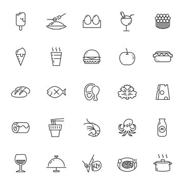 vector icon food and beverage