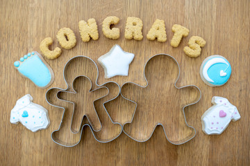 Ein Motiv zur Schwangerschaft und Geburt