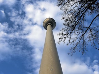 Landmark, TV Tower (Fernsehturm) in Berlin, Germany