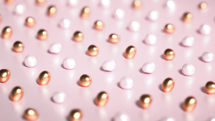 Beautiful background with geometric shape. 3d illustration, 3d rendering.