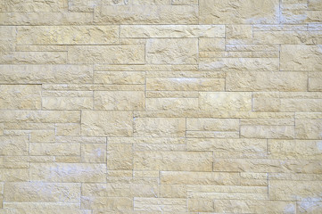 Old beige mosaic stone texture