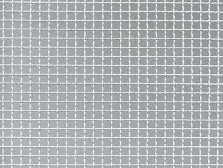 Fototapeta premium Close up of white Steel Wire netting Seamless on clear background, Fence pattern, Prison barrier, secured property, Security concept