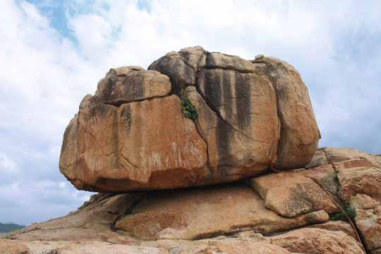 December 3, 2019-Nha Trang, Vietnam. Cape Hong Chong is a popular tourist attraction in Nha Trang in Vietnam