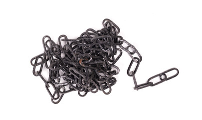 Chain mound isolated