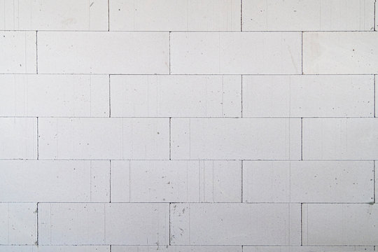 Interior pictures of buildings being constructed with autoclaved aerated bricks.