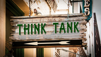 Street Sign to Think Tank