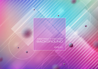 Abstract geometric shapes colors background