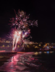 Fireworks over the Beach