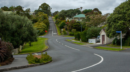 Fototapeta na wymiar Road New Zealand North island