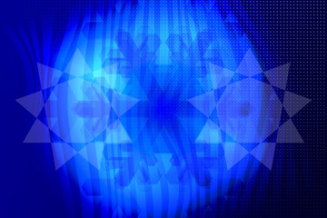 Obraz premium abstract, blue, light, design, wallpaper, wave, illustration, pattern, curve, color, graphic, backgrounds, texture, art, line, backdrop, lines, motion, shape, green, technology, bright, glowing