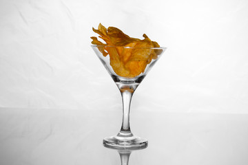 glass with cocktail