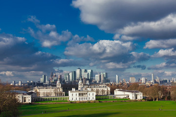 Obraz premium London from Greenwich