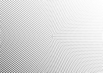 Abstract halftone dotted background. Futuristic grunge pattern, dot and circles.  Vector modern optical pop art texture for posters, sites, business cards, cover, postcards, labels, stickers layout.