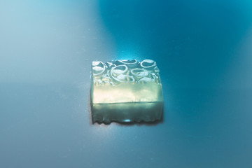 melting ice cube