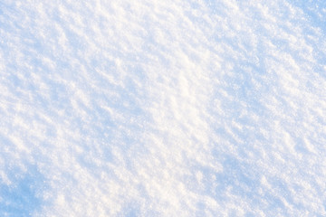 Winter snow. Snow texture. Sweden. Scandinavia. Background with space for text.