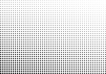 Abstract halftone dotted background. Monochrome pattern with dot and circles.  Vector modern pop art texture for posters, sites, business cards, cover postcards, interior design, labels, stickers.