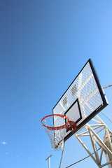 バスケットゴール　栃木県さくら市　氏家駅
