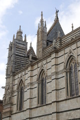 Fototapeta na wymiar Cathedral of Sienna
