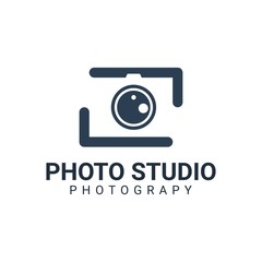 Photography Logo Design Template. Retro Vector Badge. Photo Studio