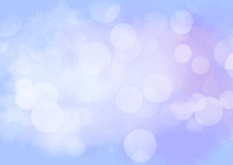 blue bokeh background