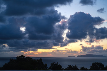 Obraz premium sunset in the sky