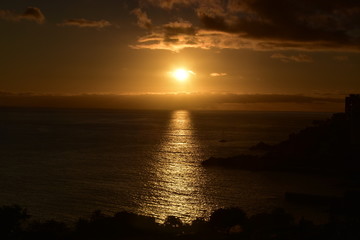 Obraz premium Atlantic Ocean off the coast of Madeira