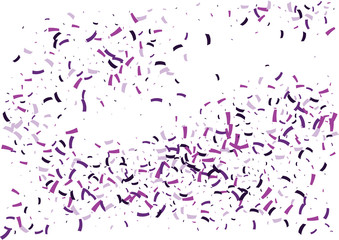 Festive color ribbon confetti background. Abstract frame confetti texture for holiday, postcard, poster, website, carnivals, birthday and children's parties. Cover confetti mock-up. Wedding card