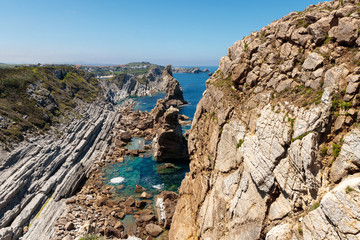 landscape in the north of spain