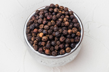 こしょうの実　Group photo of black pepper (spices)