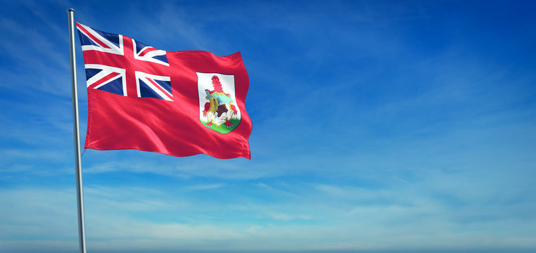 The National flag of Bermuda
