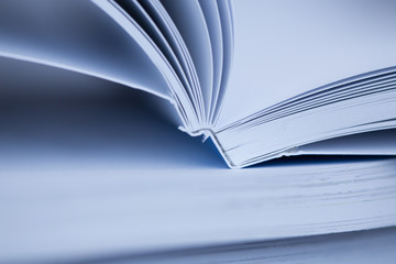 Printing activity with a guillotine.