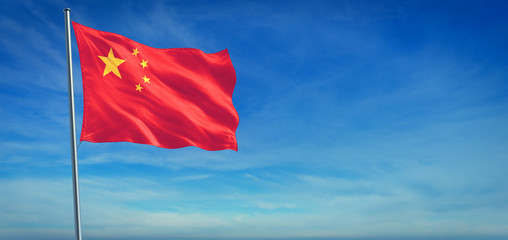 The National flag of China