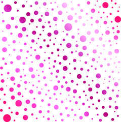 Light pink gradient vector pattern with circles. Abstract style design with bubbles. Template for beautiful sites.