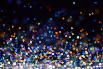 Christmas and New Year Holidays bokeh background