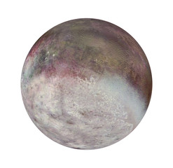 Triton, Moon of Planet Neptune Isolated 